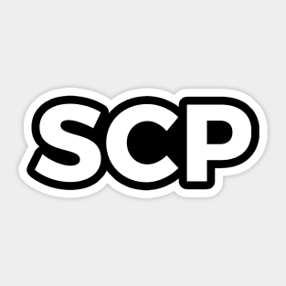 SCP Foundation Acronym Sticker